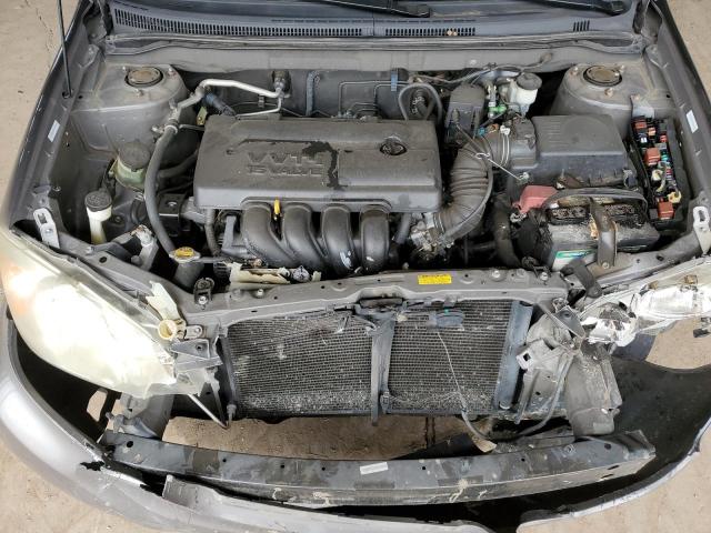 1NXBR32E74Z196148 - 2004 TOYOTA COROLLA CE GRAY photo 11