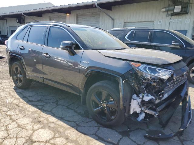 JTME6RFV5MJ010471 - 2021 TOYOTA RAV4 XSE GRAY photo 4