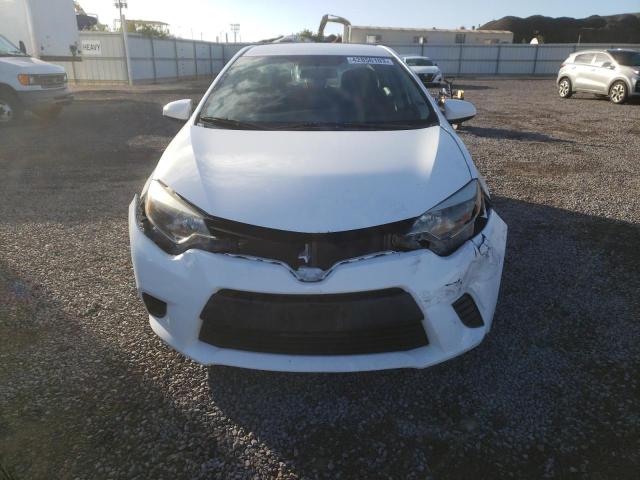 5YFBURHE1EP123594 - 2014 TOYOTA COROLLA L WHITE photo 5