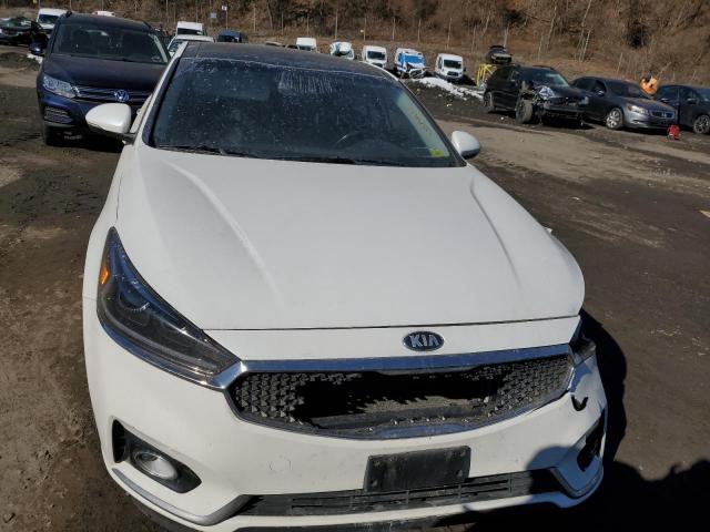 KNALC4J18H5039532 - 2017 KIA CADENZA PREMIUM WHITE photo 5