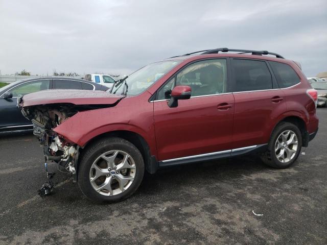 JF2SJAWC7HH559296 - 2017 SUBARU FORESTER 2.5I TOURING BURGUNDY photo 1