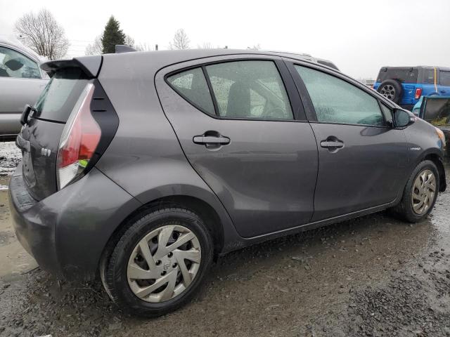 JTDKDTB38F1583281 - 2015 TOYOTA PRIUS C GRAY photo 3