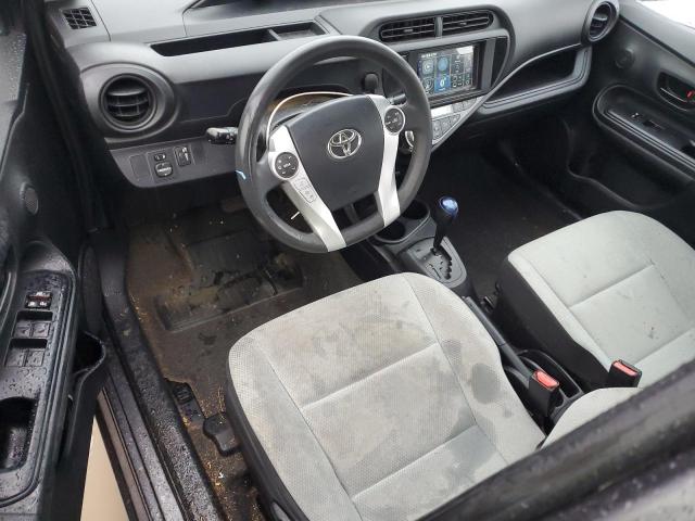 JTDKDTB38F1583281 - 2015 TOYOTA PRIUS C GRAY photo 8