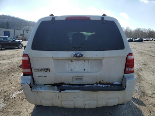 1FMCU9D78CKC29804 - 2012 FORD ESCAPE XLT WHITE photo 6