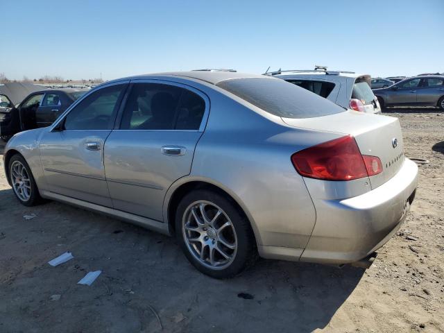 JNKCV51E85M201763 - 2005 INFINITI G35 SILVER photo 2