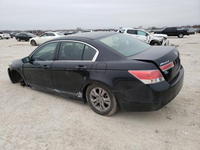 1HGCP2F69CA141360 - 2012 HONDA ACCORD SE BLACK photo 2