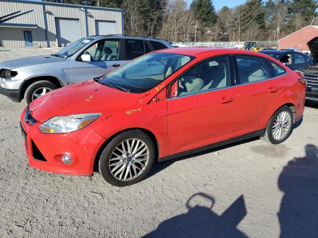 1FAHP3H29CL137727 - 2012 FORD FOCUS SEL RED photo 1