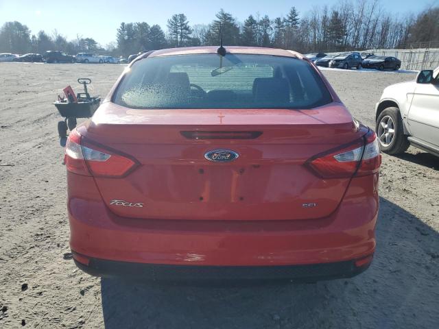 1FAHP3H29CL137727 - 2012 FORD FOCUS SEL RED photo 6