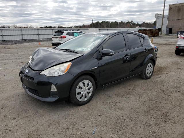 JTDKDTB3XC1505208 - 2012 TOYOTA PRIUS C BLACK photo 1