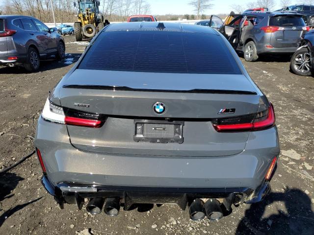 WBS43AY0XRFS41702 - 2024 BMW M3 COMPETITION GRAY photo 6
