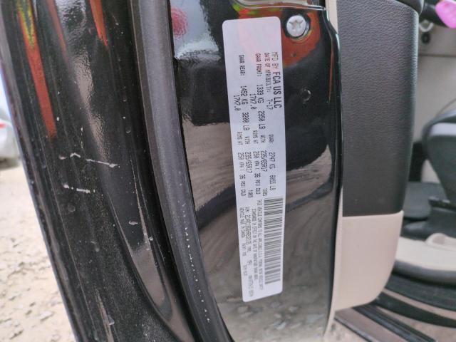 2C4RC1BG6HR832135 - 2017 CHRYSLER PACIFICA TOURING L BLACK photo 12