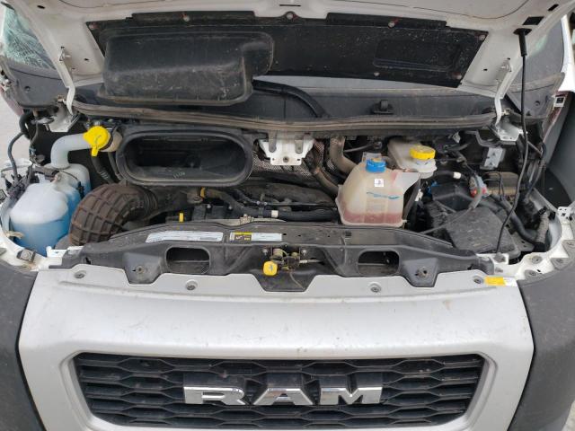 3C6LRVDGXNE116383 - 2022 RAM PROMASTER 2500 HIGH WHITE photo 12
