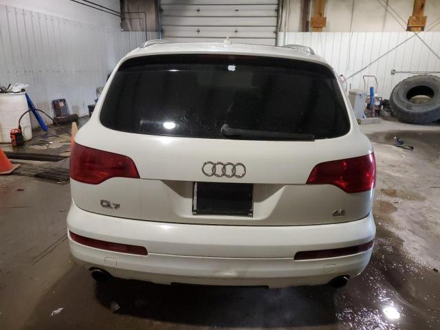 WA1AV74L07D025562 - 2007 AUDI Q7 4.2 QUATTRO WHITE photo 6