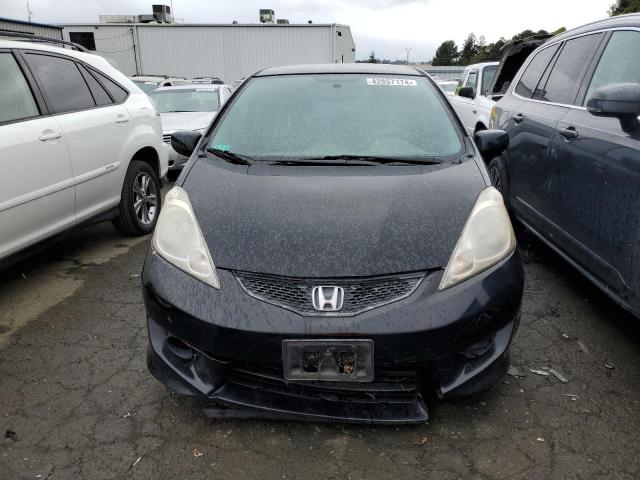 JHMGE88449S068758 - 2009 HONDA FIT SPORT BLACK photo 5