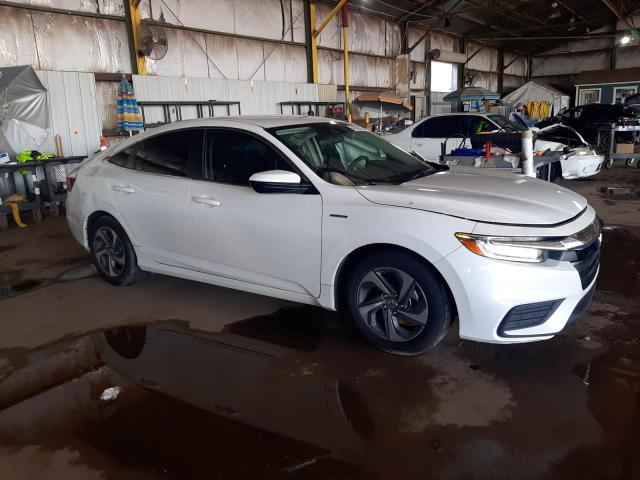 19XZE4F13KE029695 - 2019 HONDA INSIGHT LX WHITE photo 4