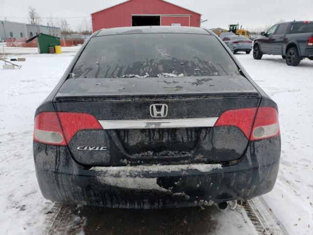 2HGFA1F69AH035157 - 2010 HONDA CIVIC LX-S Սև լուսանկար 6