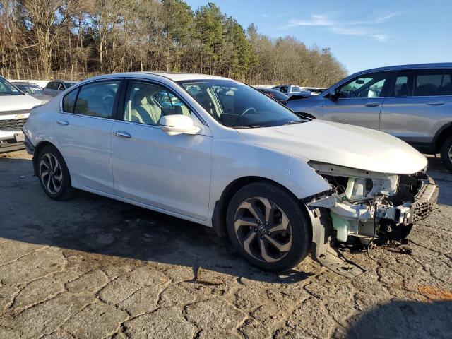 1HGCR2F78HA033922 - 2017 HONDA ACCORD EX WHITE photo 4