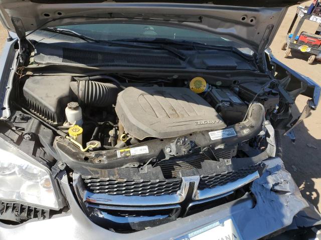 2C4RDGCG7JR267737 - 2018 DODGE GRAND CARA SXT GRAY photo 12