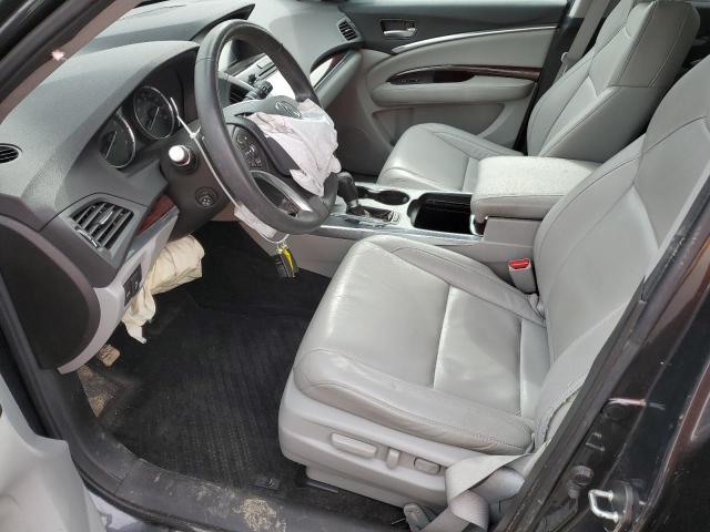 5FRYD4H46EB019424 - 2014 ACURA MDX TECHNOLOGY GRAY photo 7