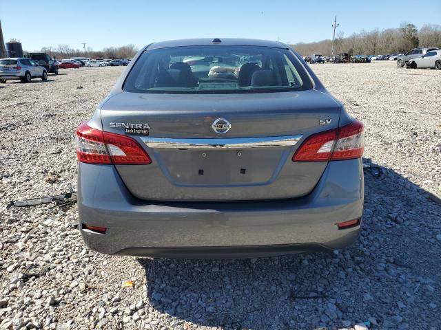 3N1AB7AP1FY293184 - 2015 NISSAN SENTRA S SILVER photo 6