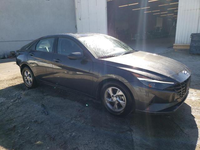 5NPLL4AG2MH026888 - 2021 HYUNDAI ELANTRA SE GRAY photo 4