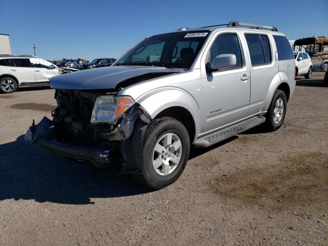 5N1AR18W16C626832 - 2006 NISSAN PATHFINDER LE ვერცხლისფერი ფოტო 1