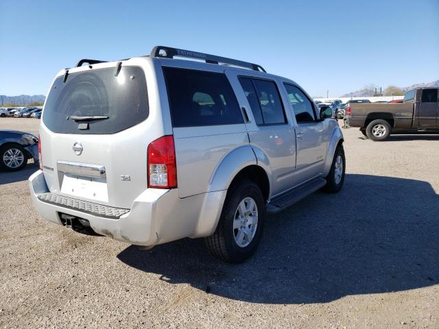 5N1AR18W16C626832 - 2006 NISSAN PATHFINDER LE ვერცხლისფერი ფოტო 3
