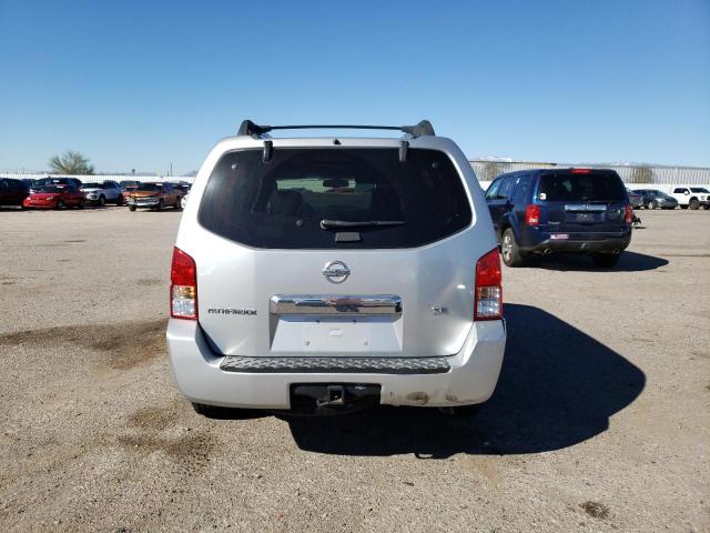 5N1AR18W16C626832 - 2006 NISSAN PATHFINDER LE ვერცხლისფერი ფოტო 6