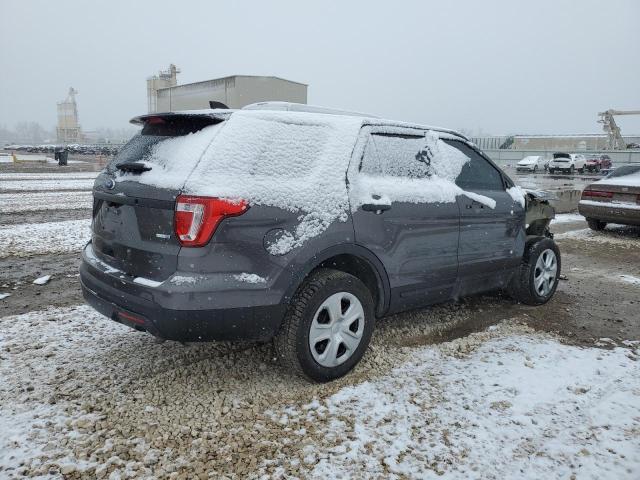 1FM5K8ARXHGC56771 - 2017 FORD EXPLORER POLICE INTERCEPTOR Boz foto 3