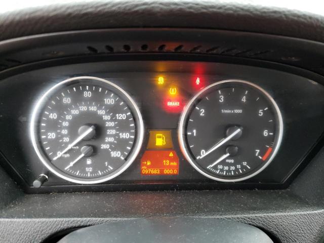 5UXZV8C55BL417080 - 2011 BMW X5 XDRIVE50I Negro foto 9