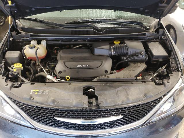 2C4RC1BG1HR520854 - 2017 CHRYSLER PACIFICA TOURING L BLACK photo 12