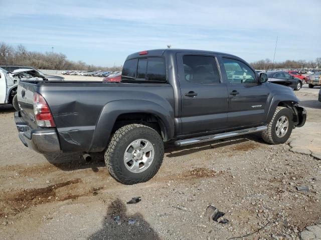 3TMJU4GN4BM115640 - 2011 TOYOTA TACOMA DOUBLE CAB PRERUNNER GRAY photo 3
