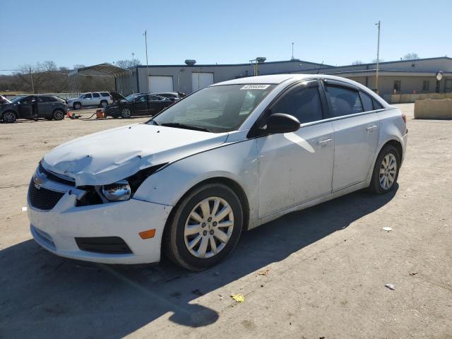 1G1PC5SHXB7106724 - 2011 CHEVROLET CRUZE LS WHITE photo 1