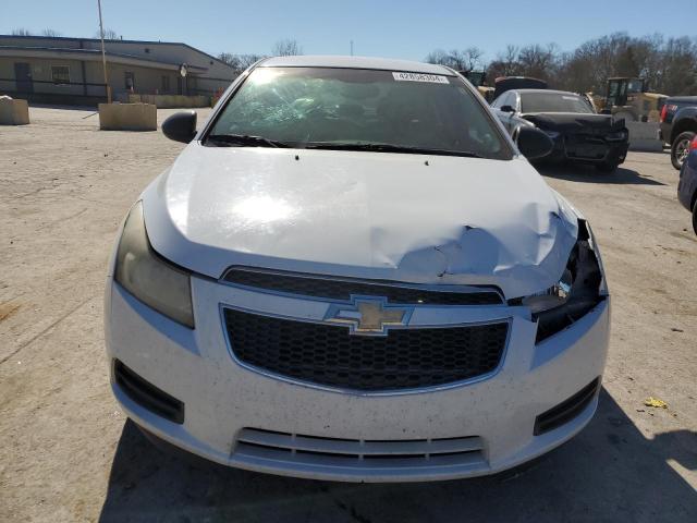 1G1PC5SHXB7106724 - 2011 CHEVROLET CRUZE LS WHITE photo 5