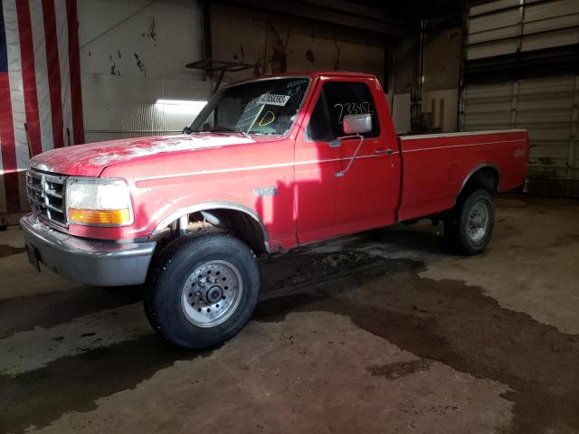 1FTHF26H3VEA04600 - 1997 FORD F250 RED photo 1