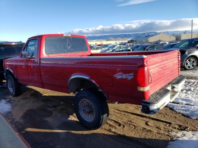1FTHF26H3VEA04600 - 1997 FORD F250 RED photo 2