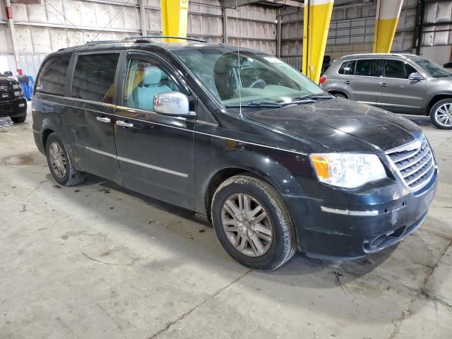 2A8HR64XX8R132454 - 2008 CHRYSLER TOWN & COU LIMITED BLACK photo 4