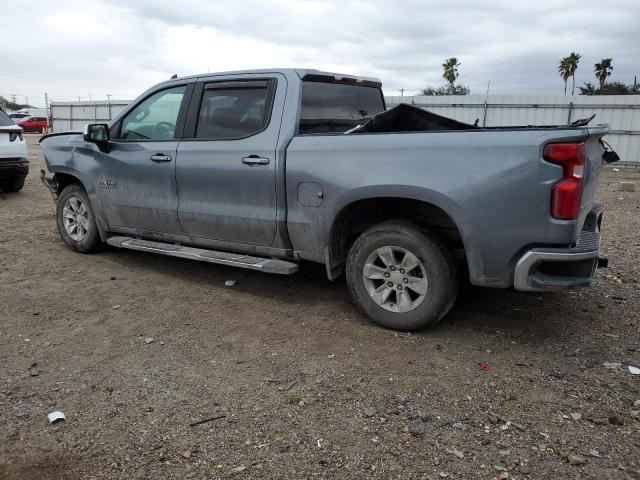 1GCPWCED7KZ375280 - 2019 CHEVROLET SILVERADO C1500 LT GRAY photo 2