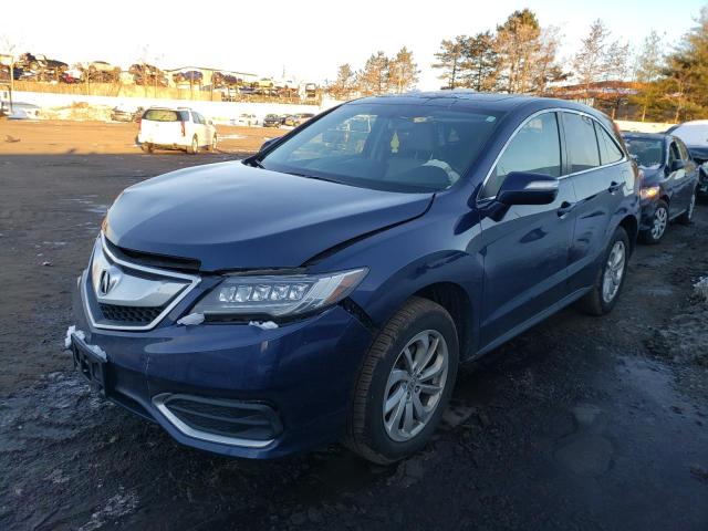 5J8TB4H57JL020505 - 2018 ACURA RDX TECHNOLOGY BLUE photo 1