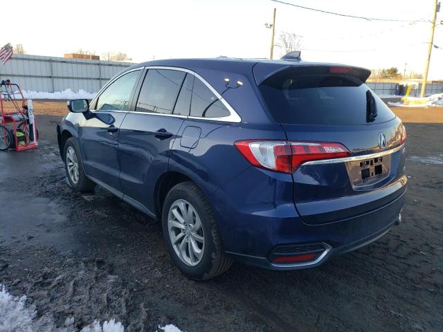 5J8TB4H57JL020505 - 2018 ACURA RDX TECHNOLOGY BLUE photo 2