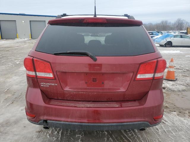 3D4PH1FG7BT530315 - 2011 DODGE JOURNEY MAINSTREET RED photo 6