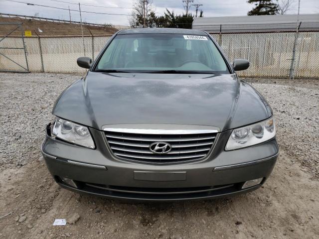 KMHFC46F47A183357 - 2007 HYUNDAI AZERA SE GRAY photo 5