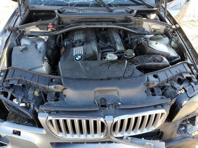 WBXPC93428WJ16286 - 2008 BMW X3 3.0SI GRAY photo 12