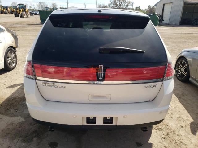 2LMDU68CX8BJ08384 - 2008 LINCOLN MKX WHITE photo 6