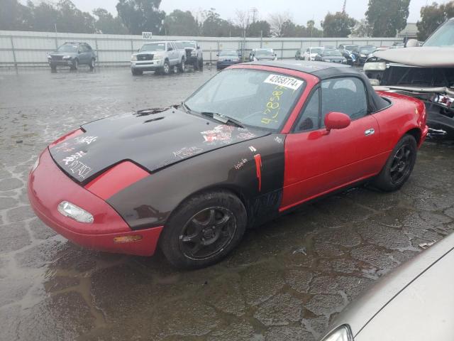 JM1NA3514L0133578 - 1990 MAZDA MX-5 MIATA RED photo 1