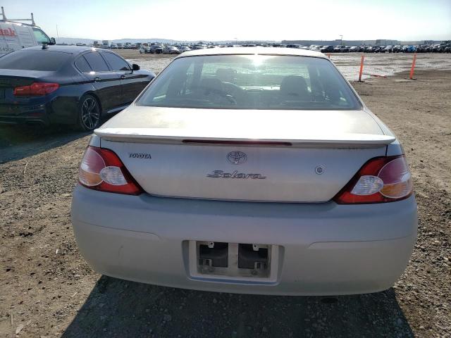 2T1CF28P62C589461 - 2002 TOYOTA CAMRY SOLA SE SILVER photo 6