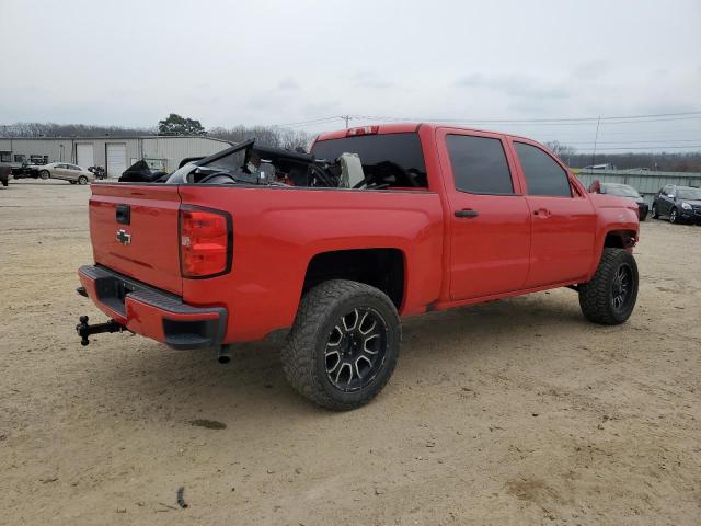 3GCUKPEC2JG206974 - 2018 CHEVROLET SILVERADO K1500 CUSTOM RED photo 3