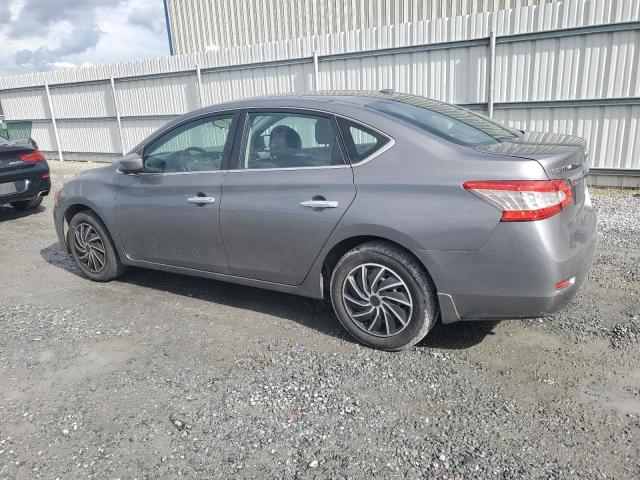 3N1AB7AP5FY242285 - 2015 NISSAN SENTRA S GRAY photo 2