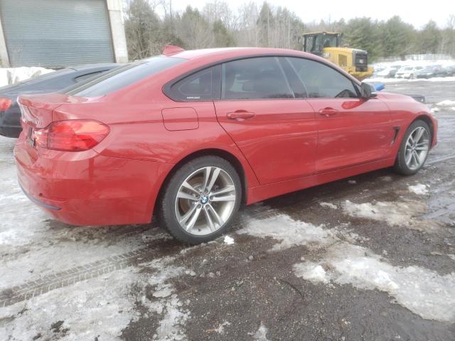 WBA4F9C59HG439838 - 2017 BMW 430XI GRAN COUPE RED photo 3