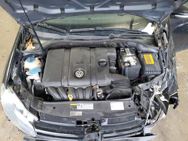 WVWDB7AJ3EW002468 - 2014 VOLKSWAGEN GOLF BLACK photo 11